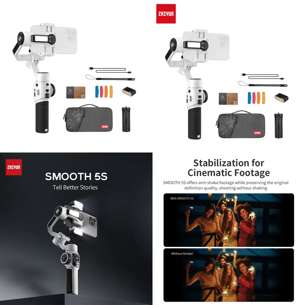 Handheld Stabilizer Gimbal - جيمبال محمول ثلاثي المحاور للهواتف الذكية