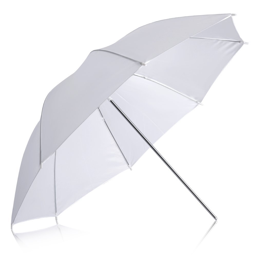 Photography Umbrella Light - مظلة تصوير محمولة بيضاء ناعمة وخفيفة