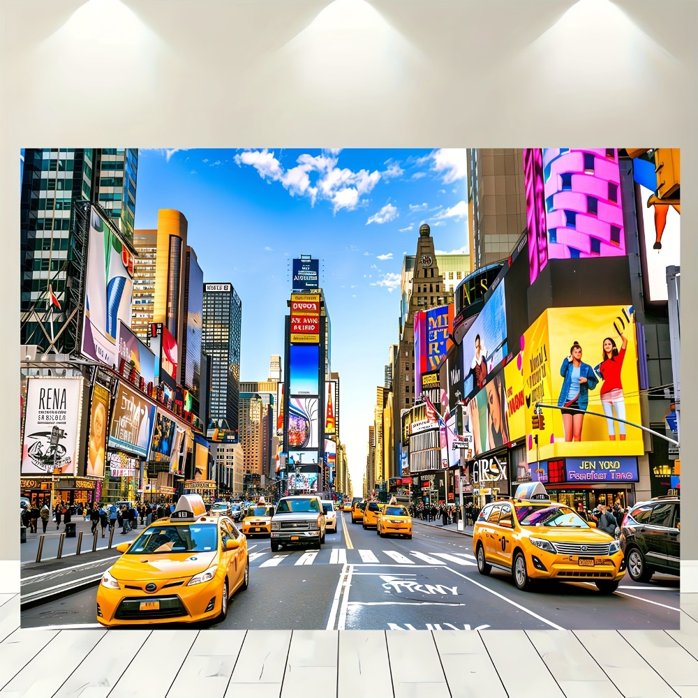 Photography New York - نسيج تايمز سكوير في نيويورك، خلفية