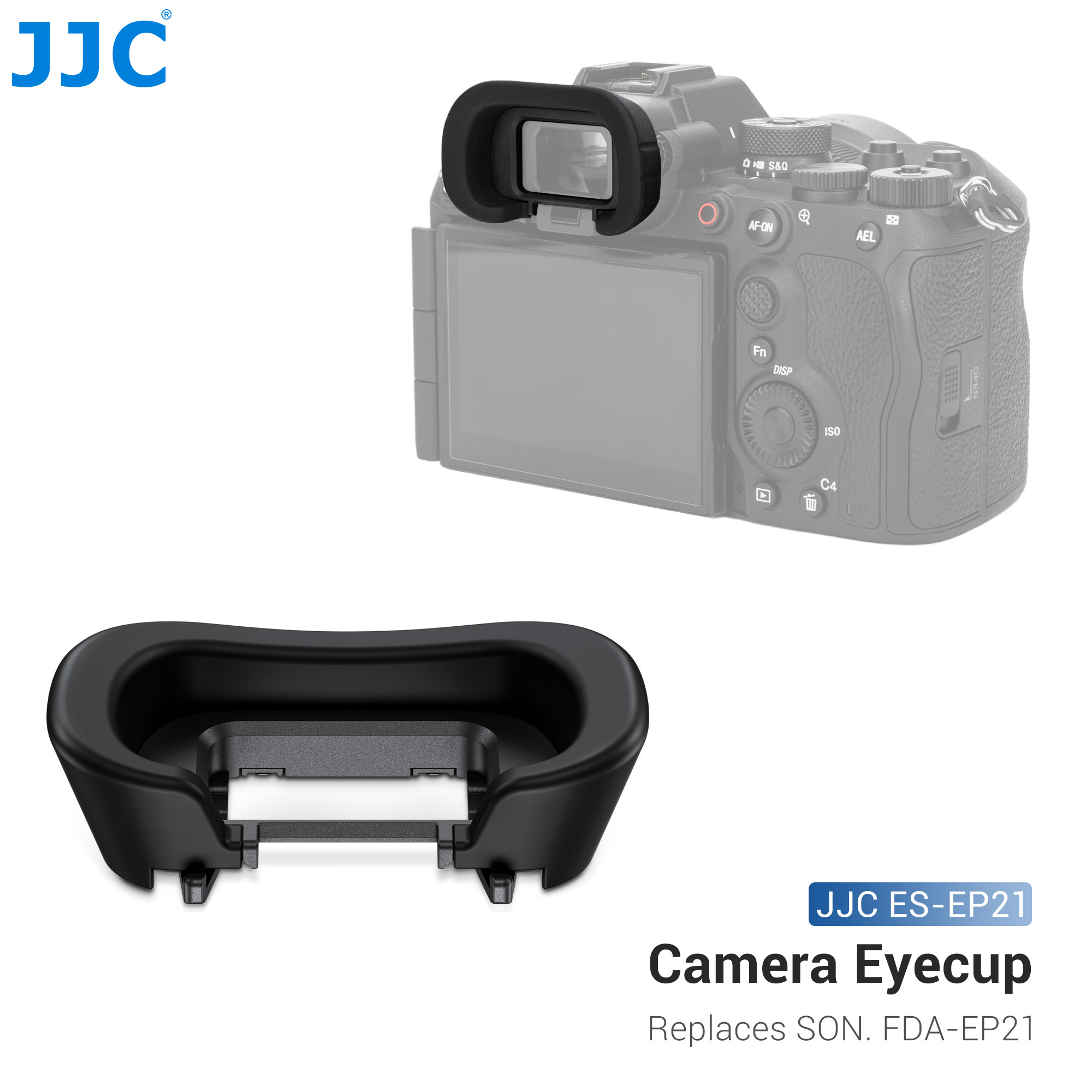 Sony Camera A7 Iv - غطاء عدسة عينية ناعم من السيليكون