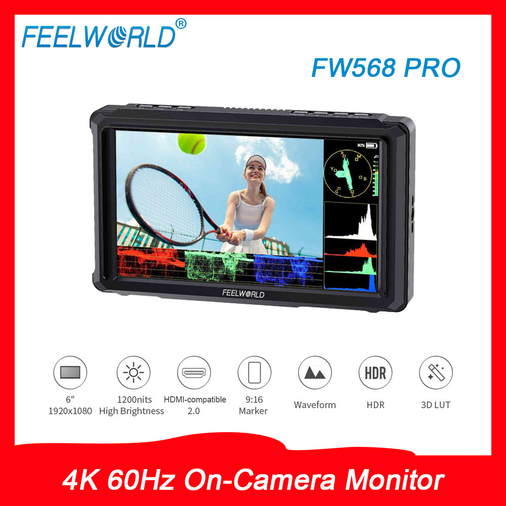 Photography Pro - شاشة FEELWORLD FW568 PRO للتصوير على