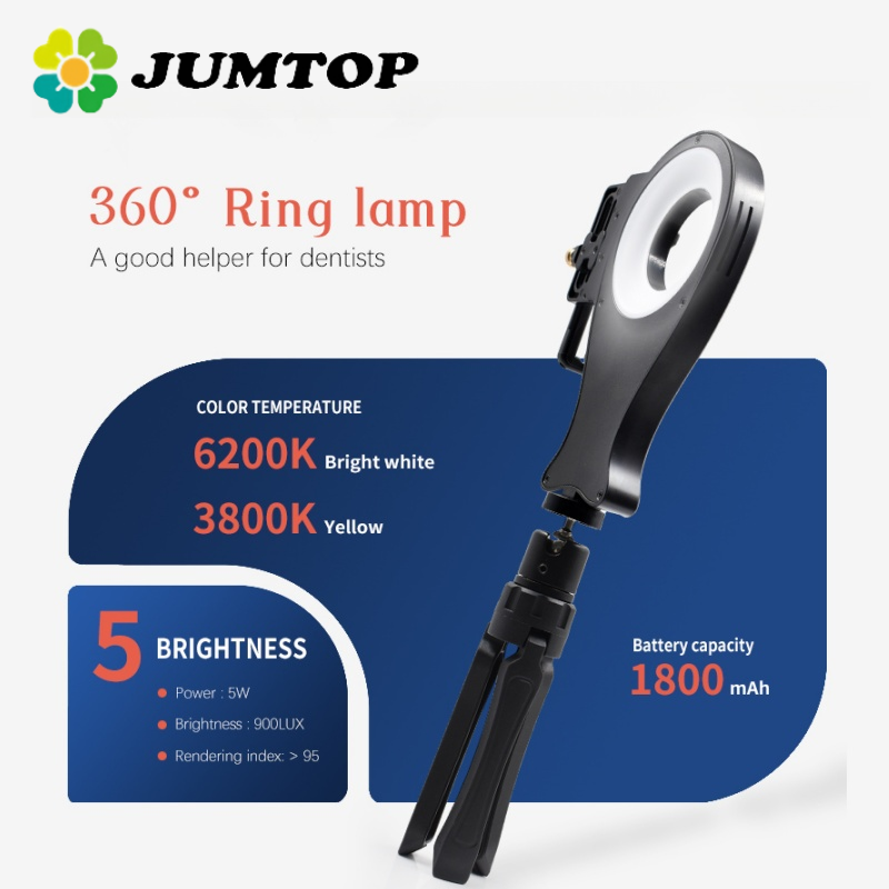 Photography Dental - JUMTOP ضوء تعبئة الفم المحمول لتصوير