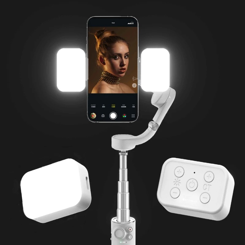 Handheld Stabilizer Gimbal - ضوء LED مغناطيسي لـ DJI Osmo