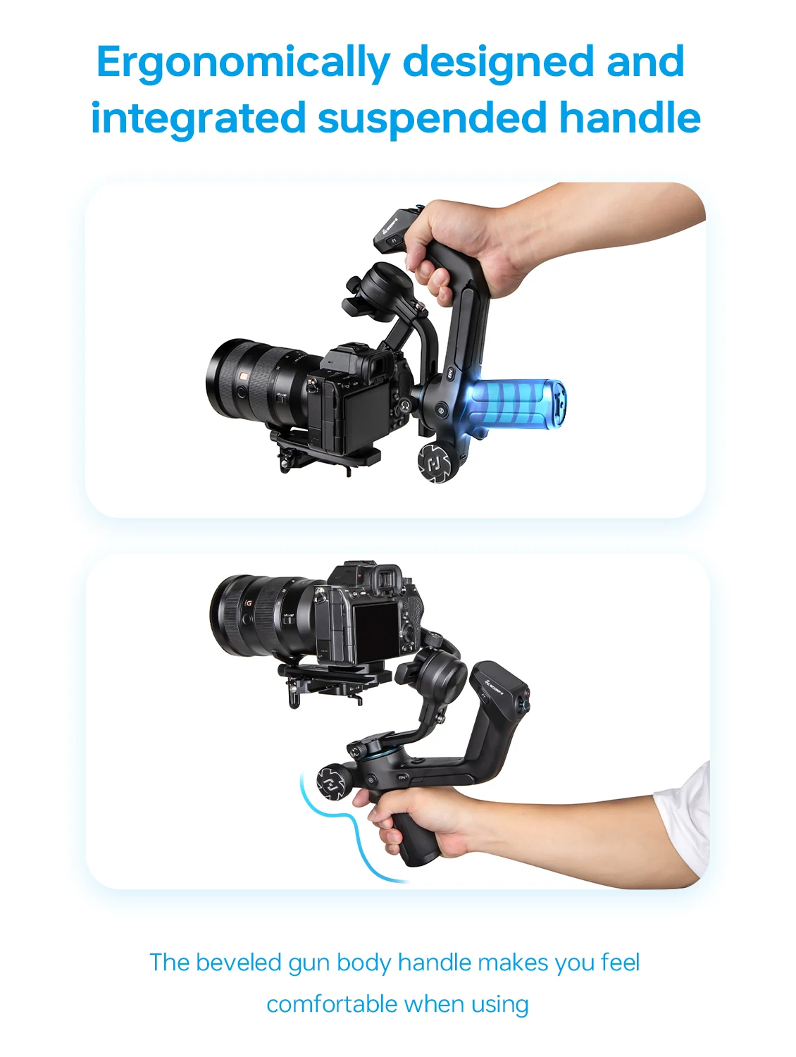 مثبت فيديو محمول ثلاثي المحاور - مراجعة Handheld Stabilizer Gimbal وسعره