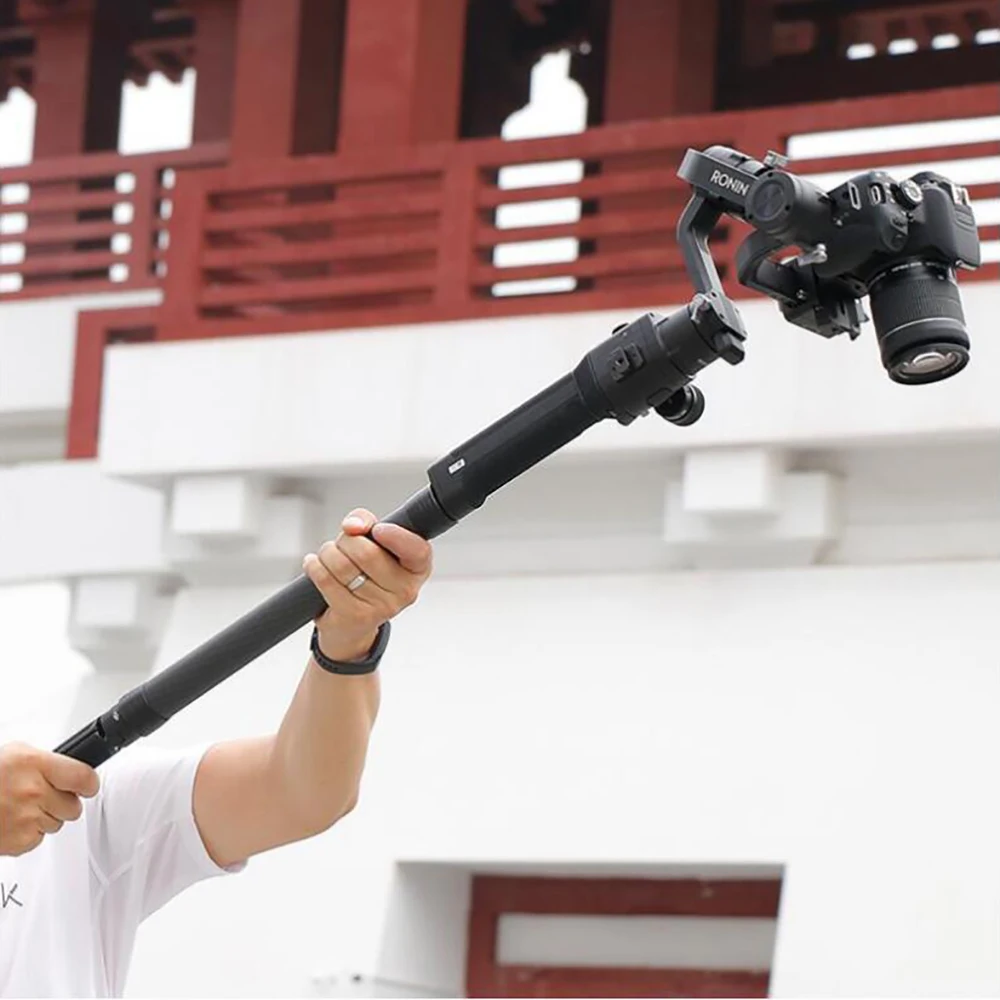 جديد يده تمديد بار الكربون الق - مراجعة Handheld Stabilizer Gimbal وسعره