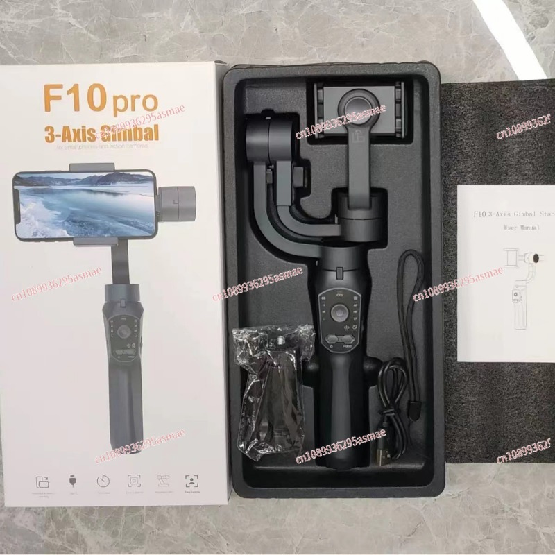 مثبت جيمبال ثلاثي المحاور للهو - مراجعة Handheld Stabilizer Gimbal وسعره