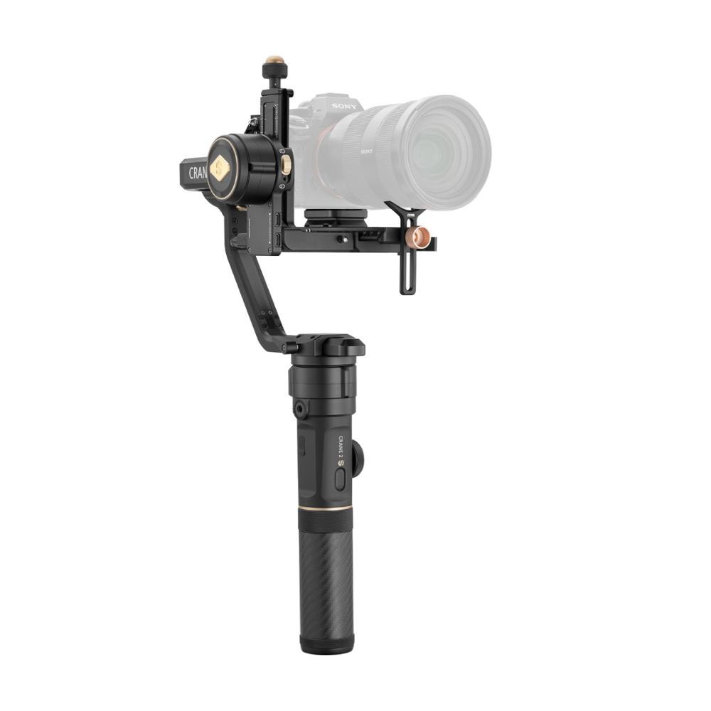 Zhiyun Crane 2S 3-Axis مثبت أف - مراجعة Handheld Stabilizer Gimbal وسعره