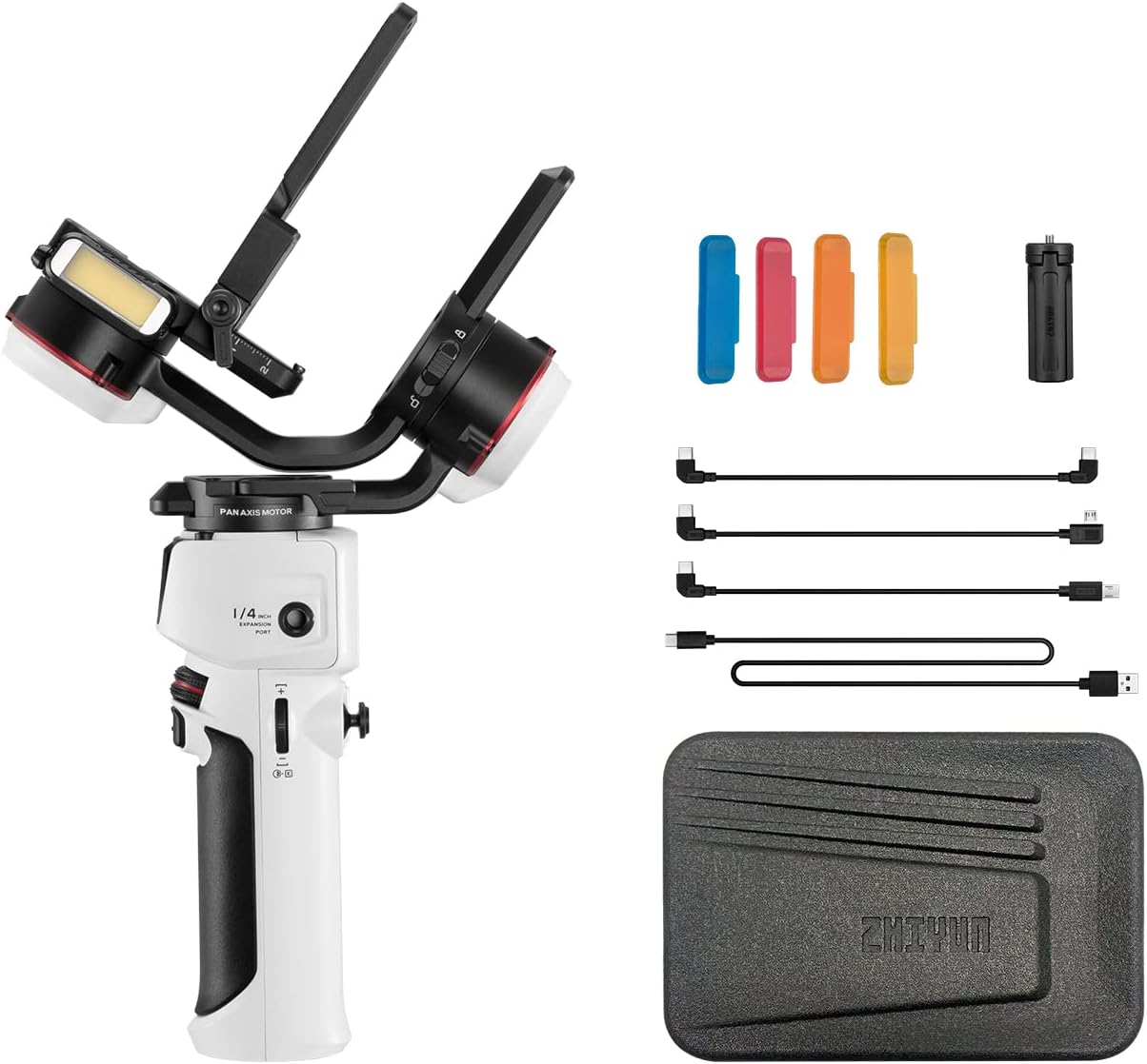 مثبت محمول باليد ثلاثي المحاور - مراجعة Handheld Stabilizer Gimbal وسعره