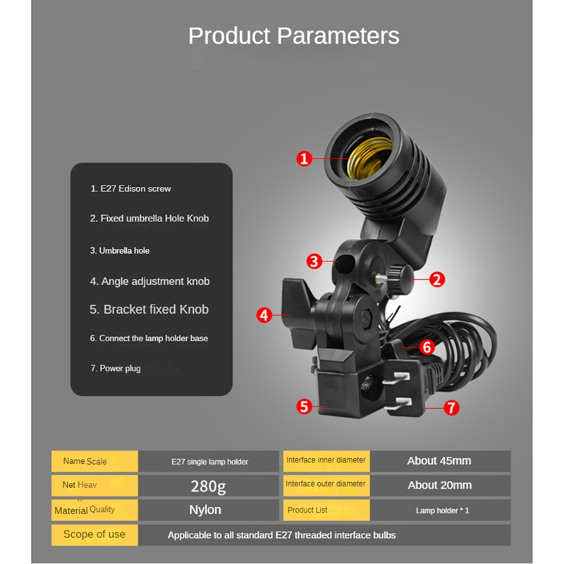 مصباح إضاءة لاستوديو التصوير ب - مراجعة Photography Umbrella Light وسعره