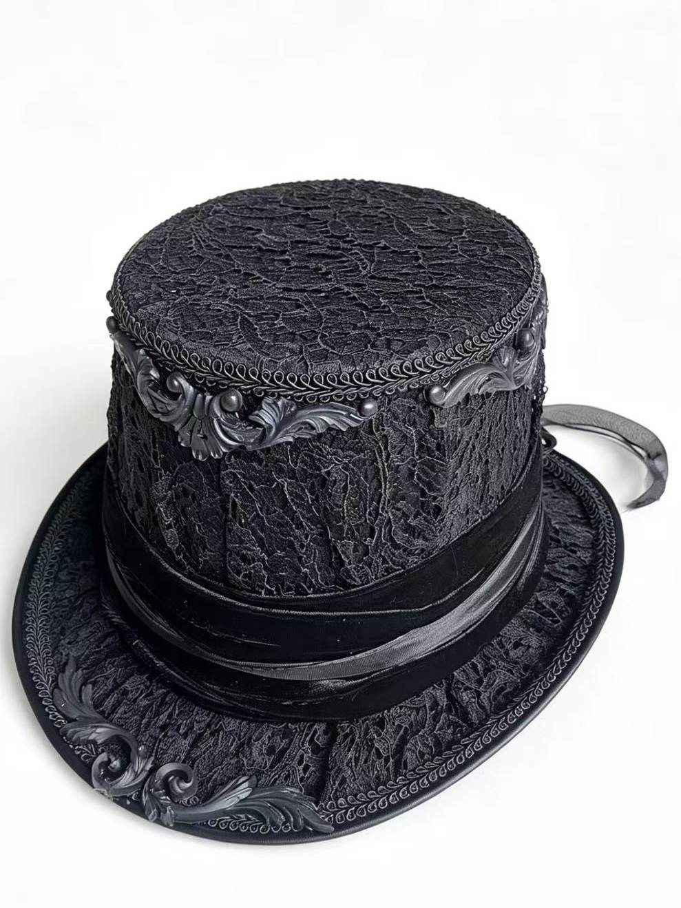 قبعة عالية كلاسيكية منقوشة من  - مراجعة Photography Dark Cloth وسعره