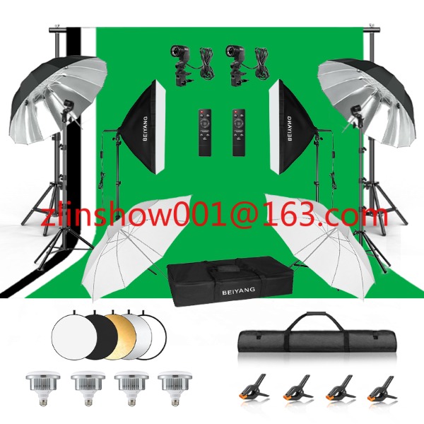 معدات استوديو الصور 2.6*3 م/2* - مراجعة Photography Umbrella Light وسعره