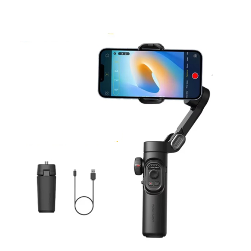 AOCHUAN سمارت XE عصا سيلفي قاب - مراجعة Handheld Stabilizer Gimbal وسعره