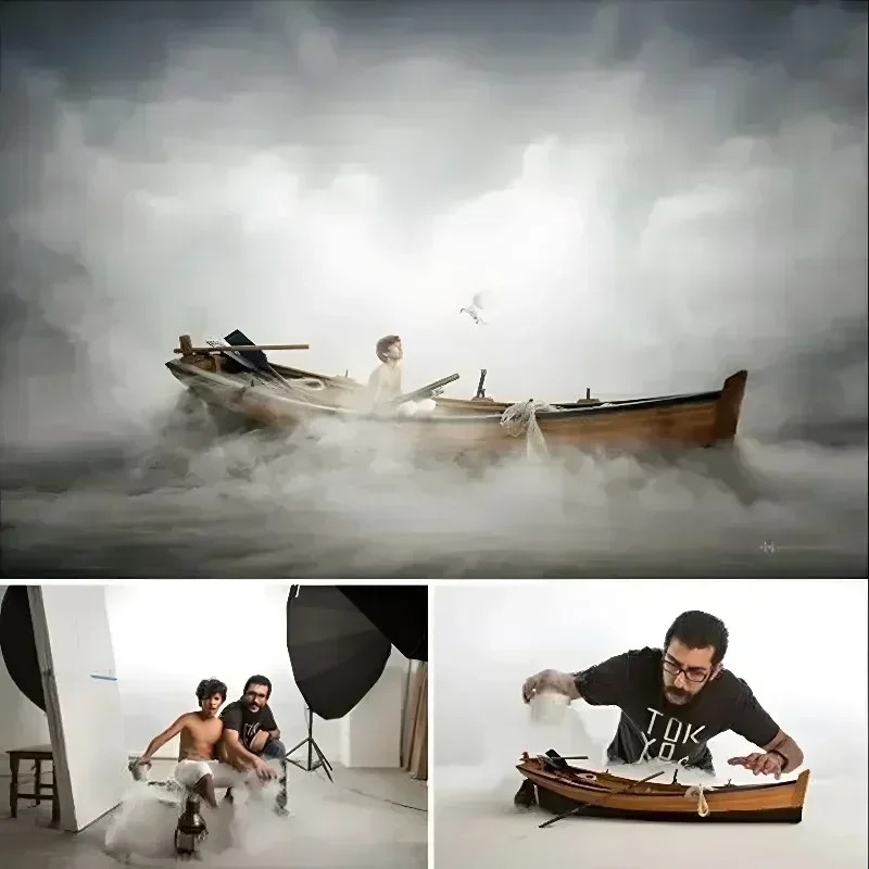 فيلم دخان أبيض كثيف الضباب أدا - مراجعة Photography Day وسعره