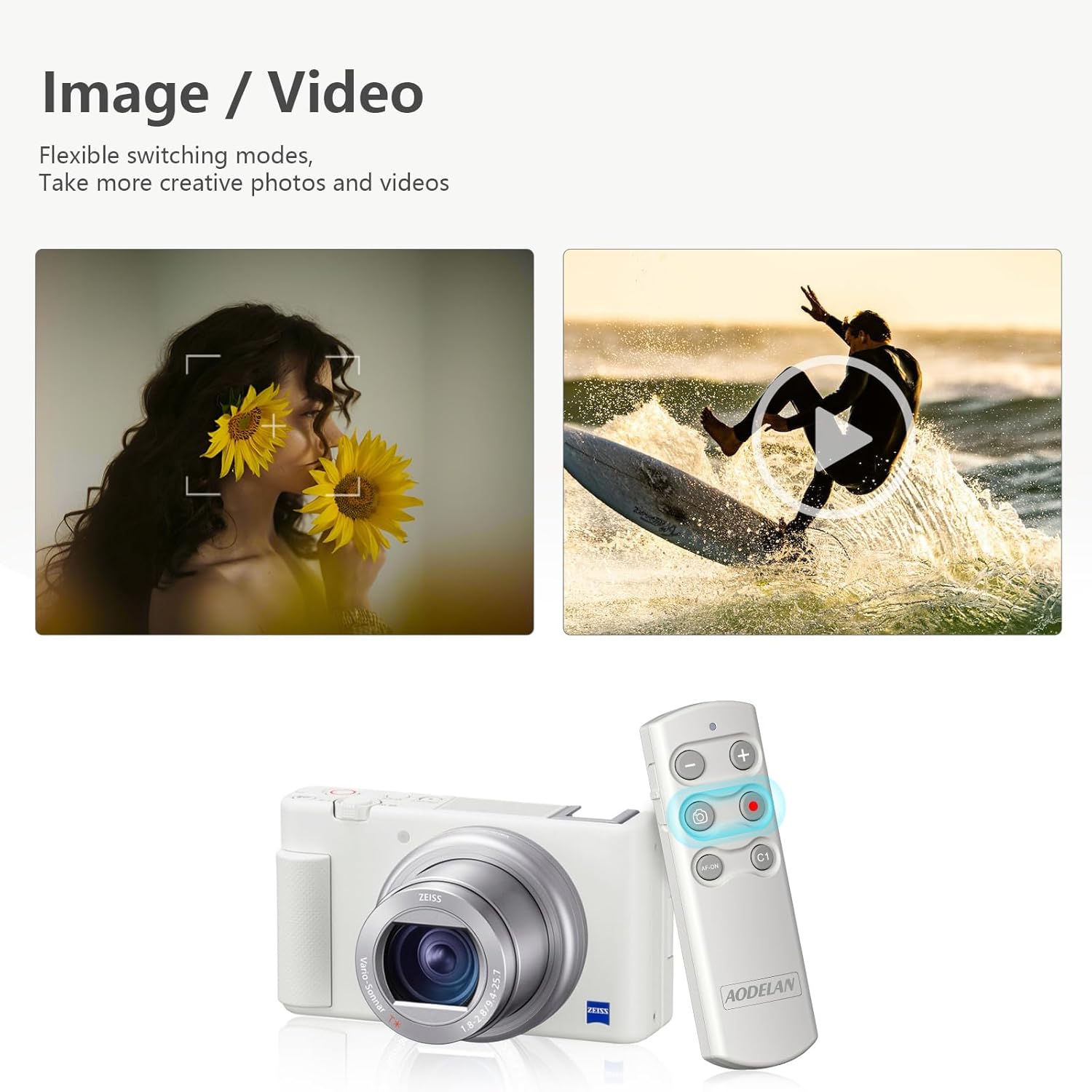 AODELAN سماعة لاسلكية تعمل بال - مراجعة Sony Camera A7 Iv وسعره